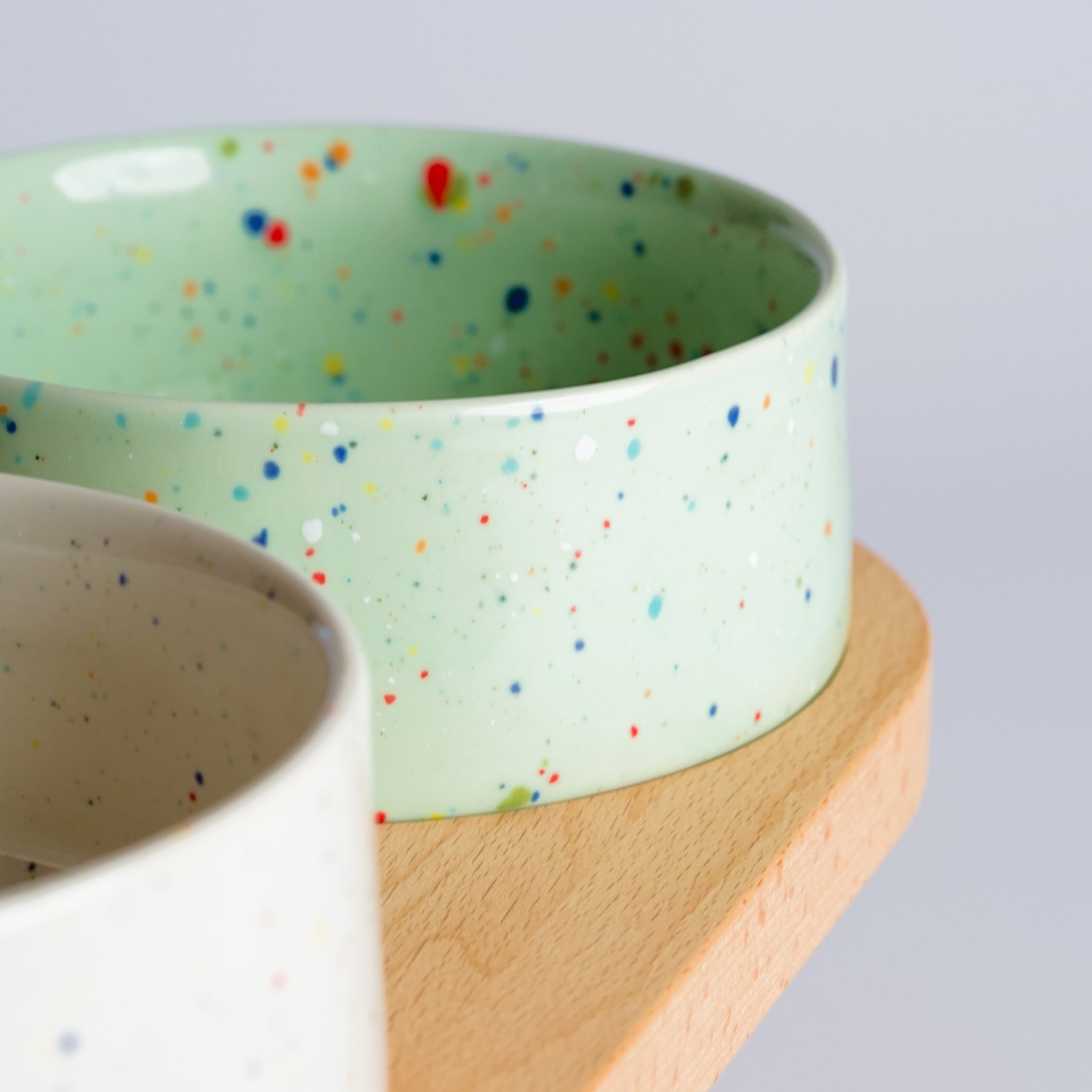 Gamelles chat design bol vert